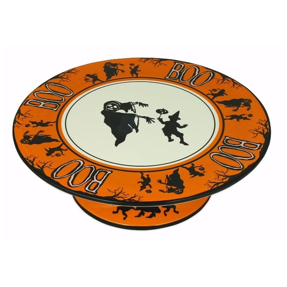 NEW Bethany Lowe Boo Cake Plate - Picture 1 of 1